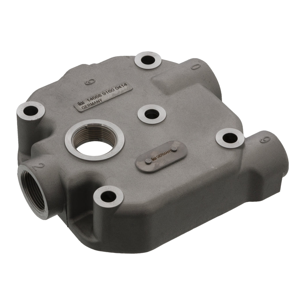 Air Compressor Cylinder Head No Lamella Valve Fits Mercedes Benz MK-S Febi 14668