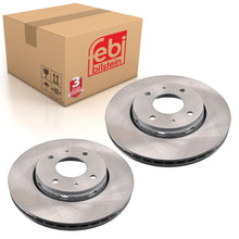 Load image into Gallery viewer, Pair of Front Brake Disc Fits Mitsubishi Carisma Volvo S 40 I Febi 14844