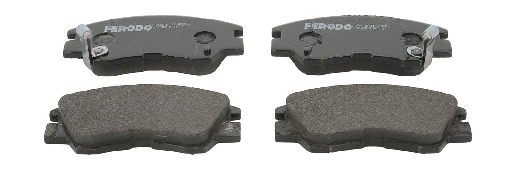 Front Brake Pad Set Fits Mitsubishi OE MB500813 Ferodo FDB556