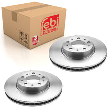 Load image into Gallery viewer, Pair of Front Brake Disc Fits Volvo 740 940 960 OE 31262209 Febi 15089
