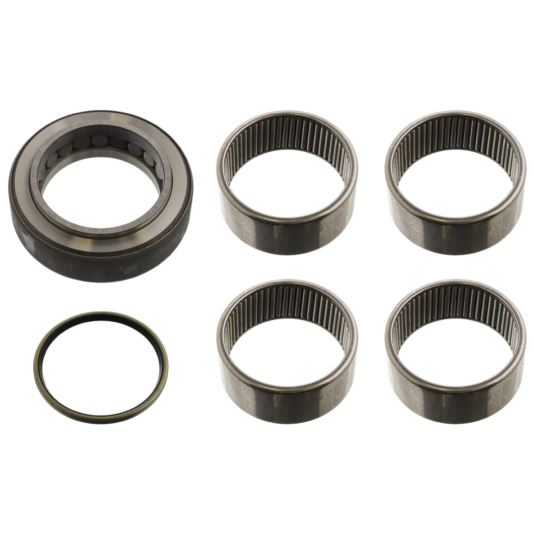 King Pin Set Inc Bearing No King Pin Steering Swivel Arm Side Fits Me Febi 15854