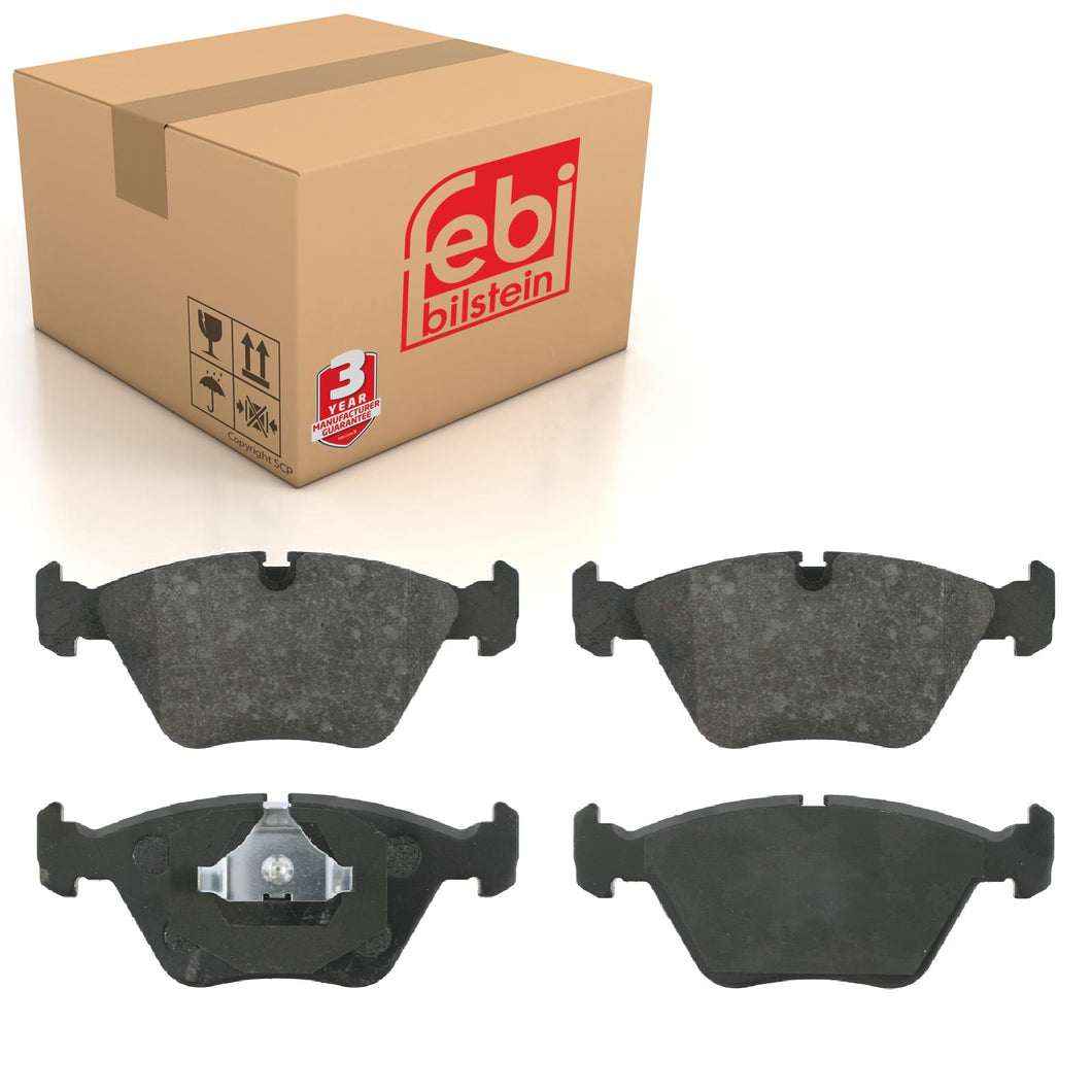 Front Brake Pads 3 Series Set Kit Fits BMW 34 11 1 162 535 Febi 16000