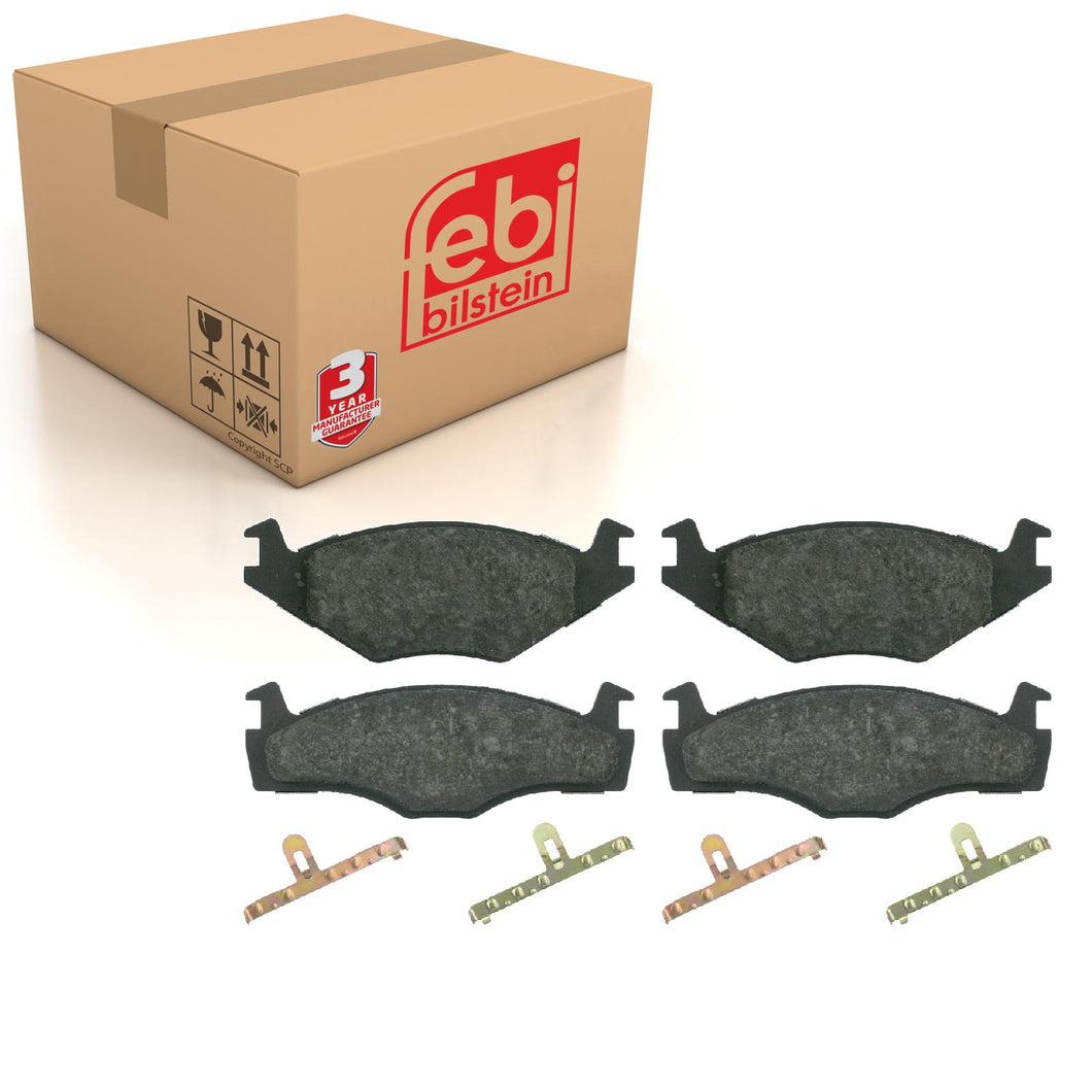 Front Brake Pads Polo Set Kit Fits VW 867 698 151 Febi 16012