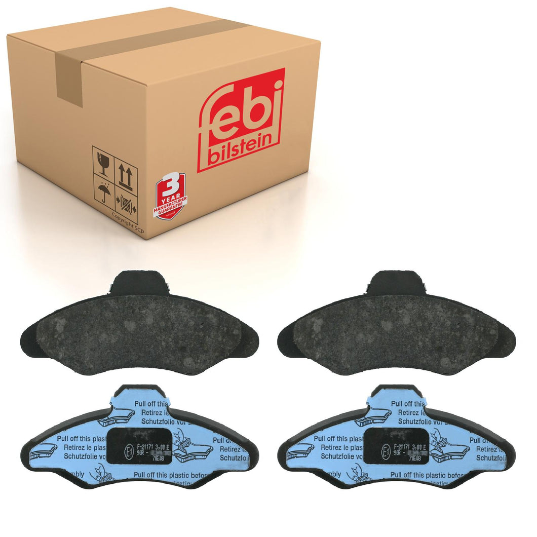 Front Brake Pads Escort Set Kit Fits Ford 7 075 049 Febi 16038
