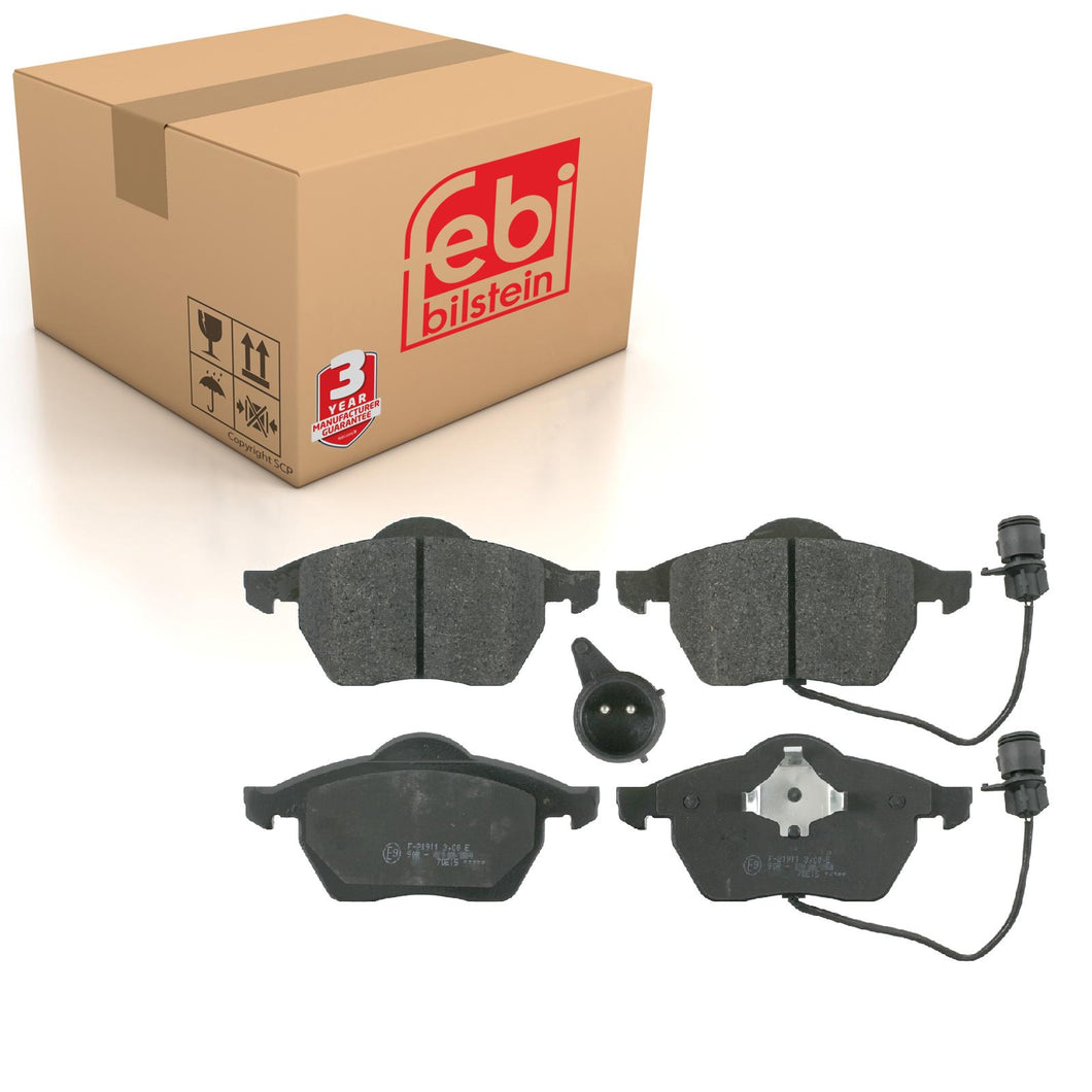 Front Brake Pads 100 Avant Set Kit Fits Audi 4A0 698 151 C Febi 16058