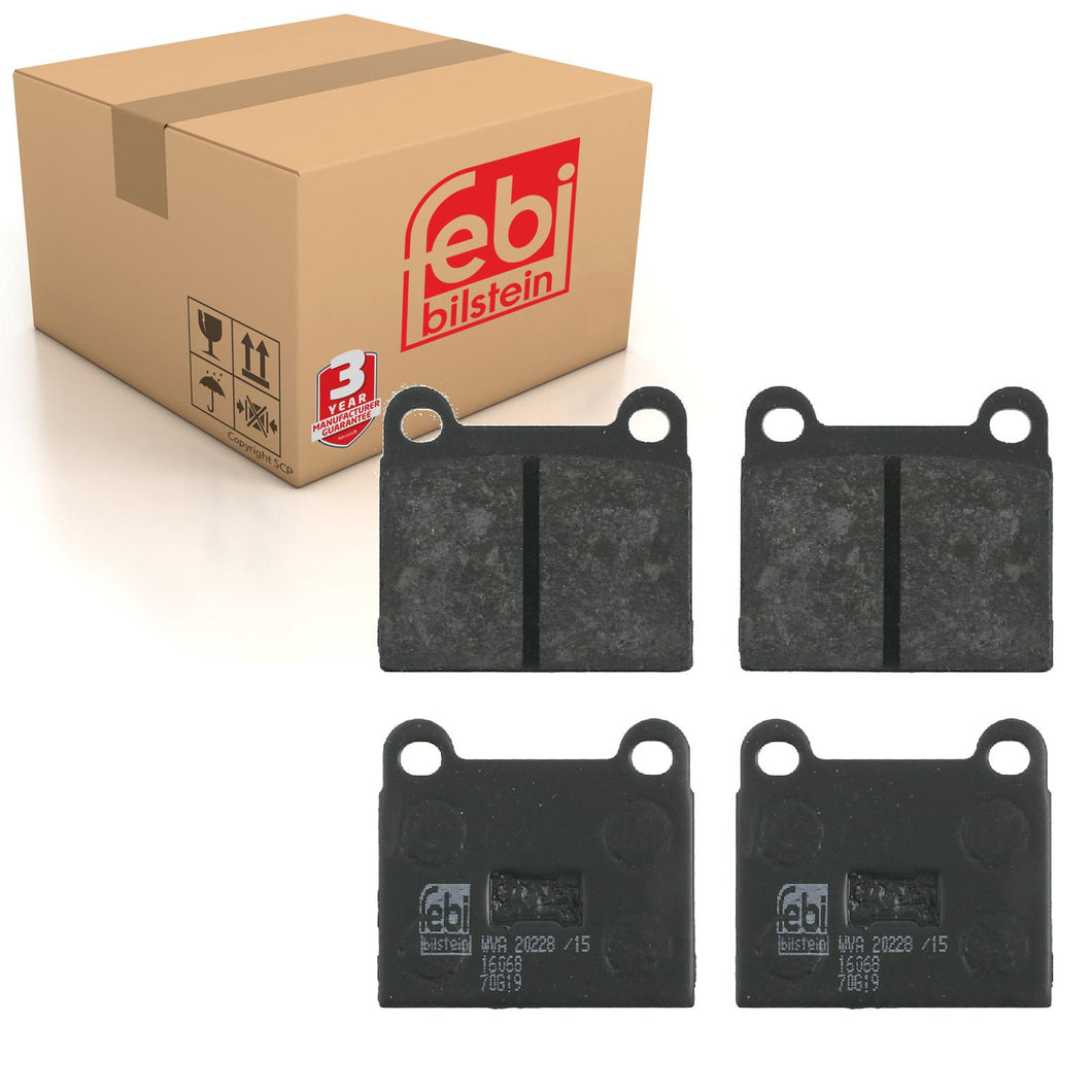 Front Brake Pads Passat Set Kit Fits VW 861 698 151 A Febi 16068
