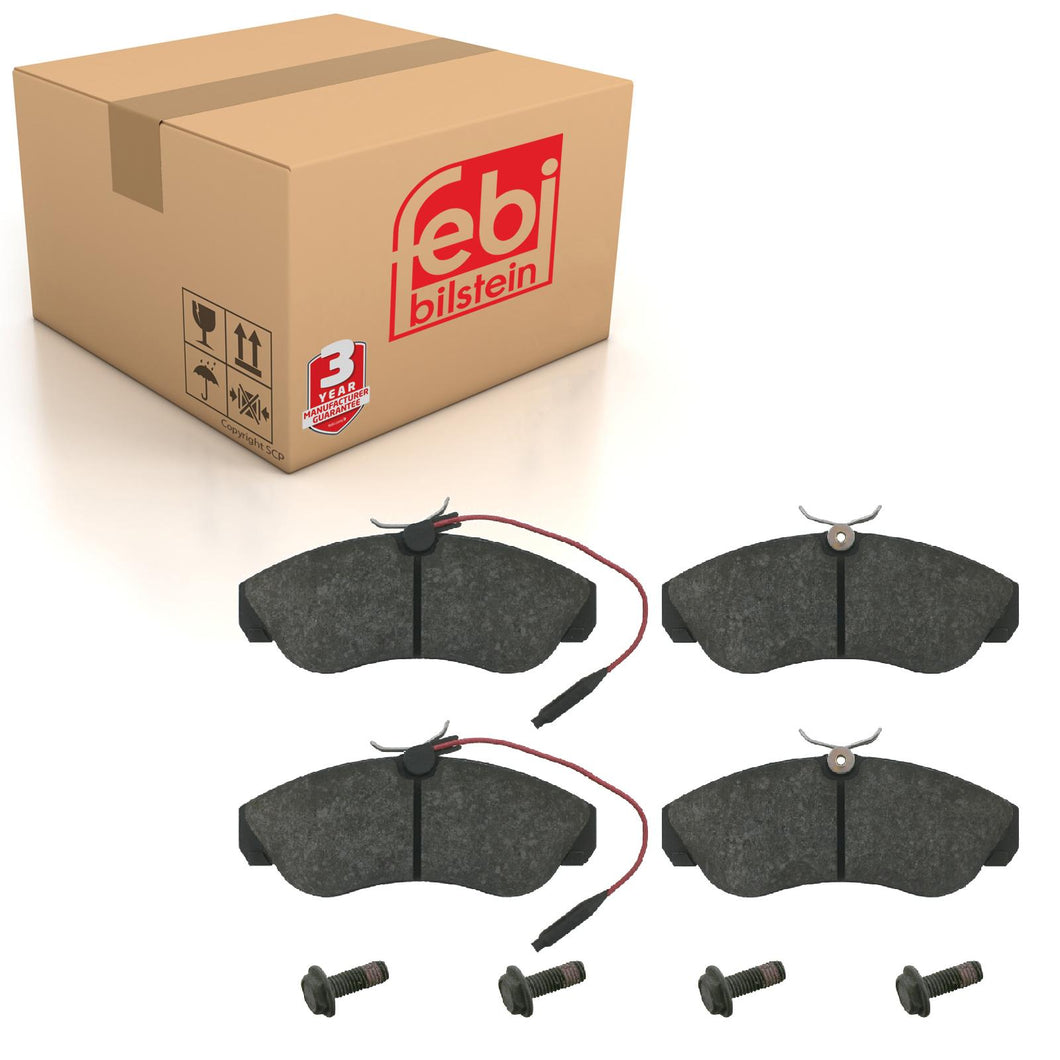 Front Brake Pads Jumper Set Kit Fits Citroen 4251.18 Febi 16069