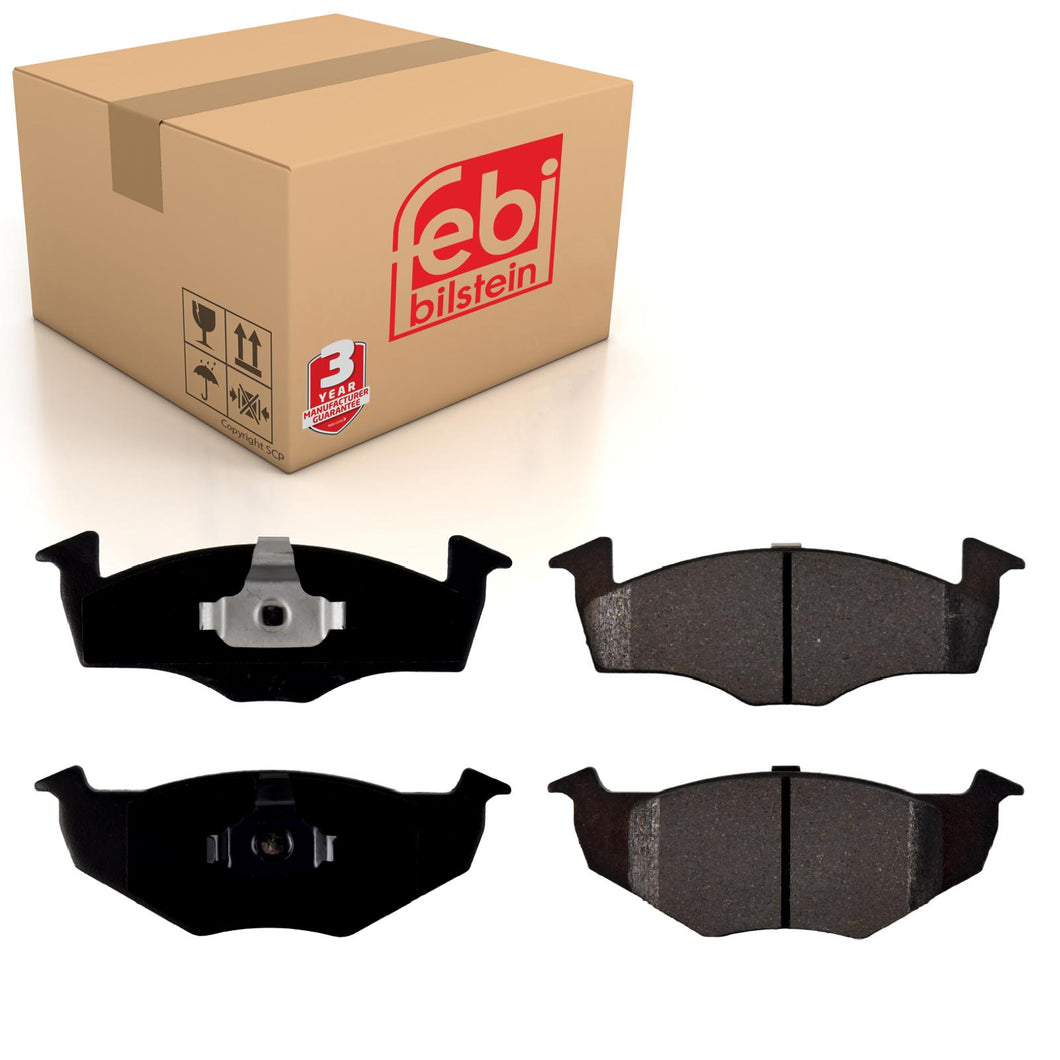 Front Brake Pads Golf Set Kit Fits VW 1H0 698 151 B Febi 16072