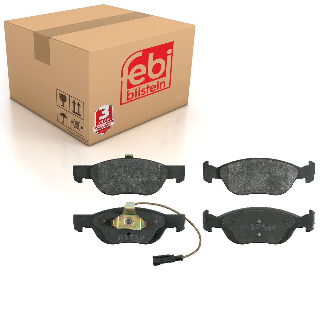 Front Brake Pads Bravo Set Kit Fits Fiat 77362186 Febi 16091