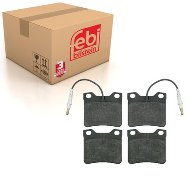 Rear Brake Pads 605 Set Kit Fits Peugeot 4251.93 Febi 16137