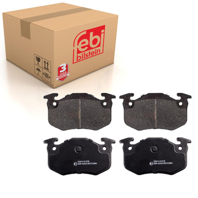 Rear Brake Pads Clio Set Kit Fits Renault 77 01 202 662 Febi 16189