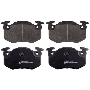 Rear Brake Pads Clio Set Kit Fits Renault 77 01 202 662 Febi 16189