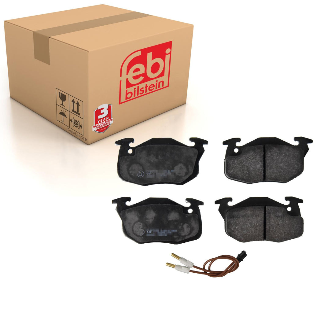 Front Brake Pads Clio Set Kit Fits Renault 4254.99 Febi 16192