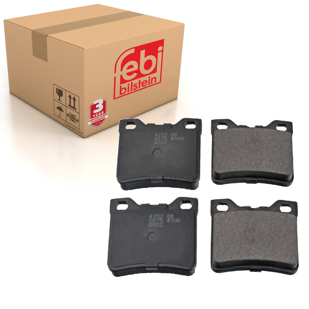 Rear Brake Pads 406SW Set Kit Fits Peugeot 4252.08 Febi 16219