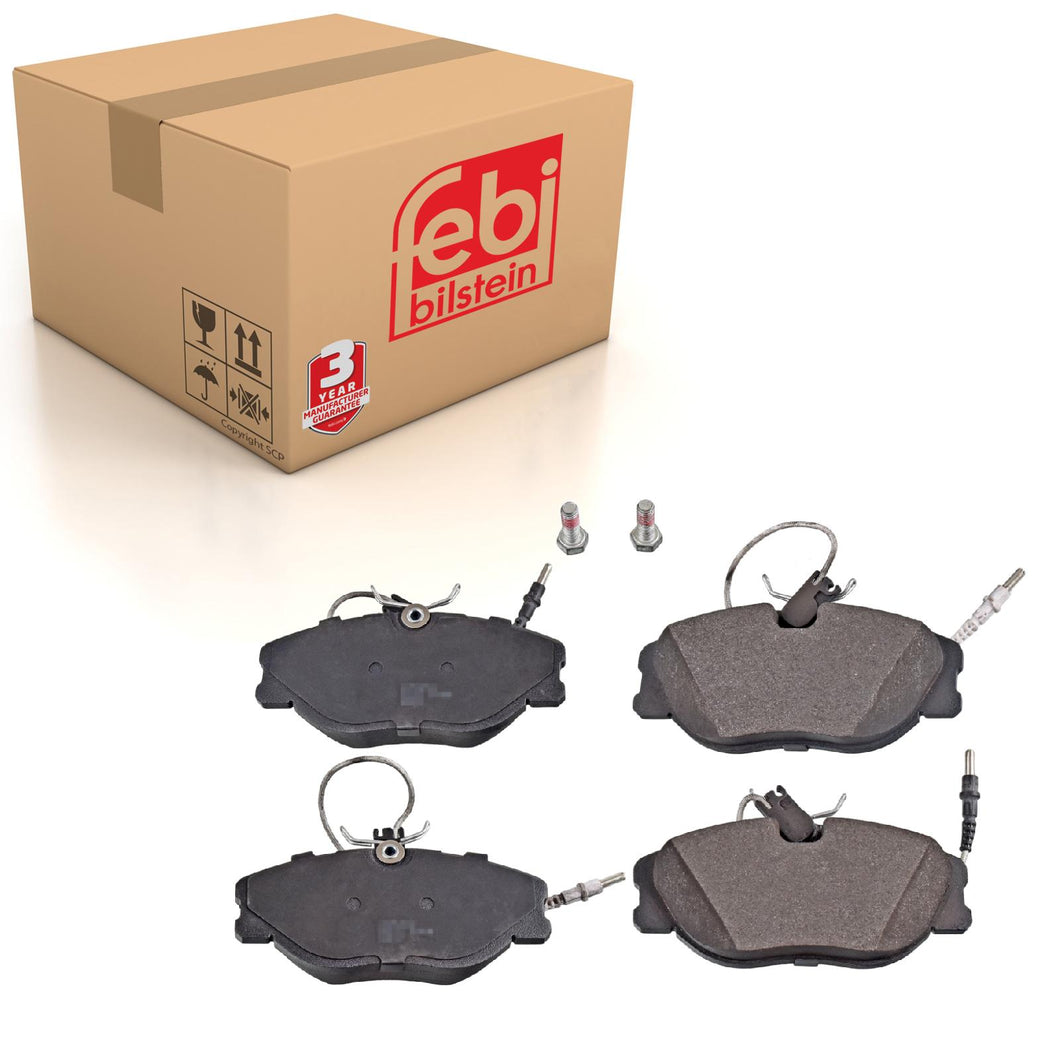 Front Brake Pads Jumpy Set Kit Fits Citroen 4254.53 Febi 16224