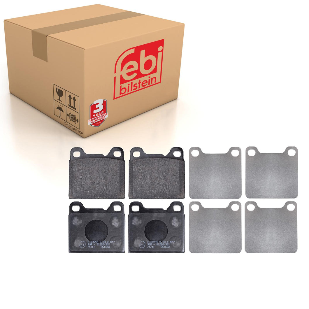 Rear Brake Pads S70 Set Kit Fits Volvo 31261185 Febi 16231