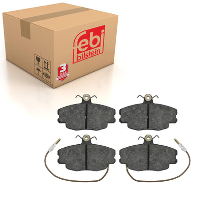 Front Brake Pads 205 Set Kit Fits Peugeot 4253.10 Febi 16241