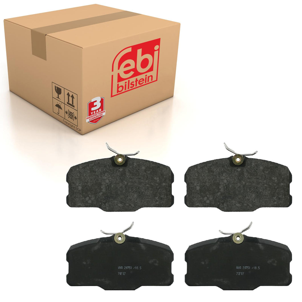 Front Brake Pads Set Kit Fits Mercedes 001 420 80 20 Febi 16248