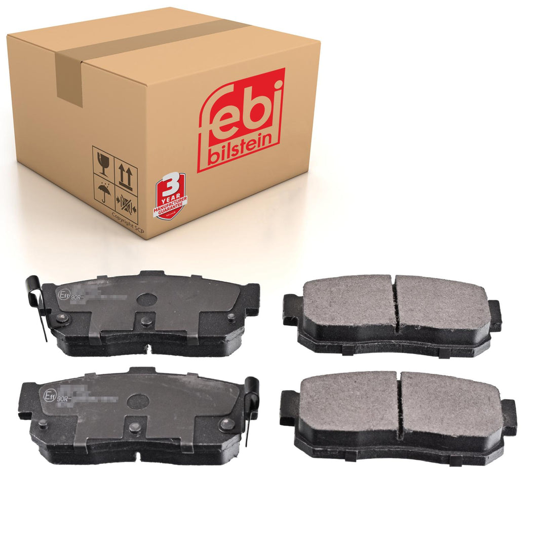 Rear Brake Pads Almera Set Kit Fits Nissan 44060-0N690 Febi 16272