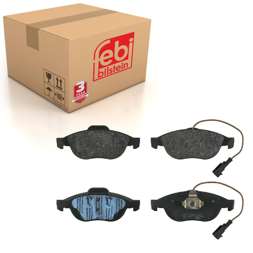Front Brake Pads 146 Set Kit Fits Alfa Romeo 71753044 Febi 16293