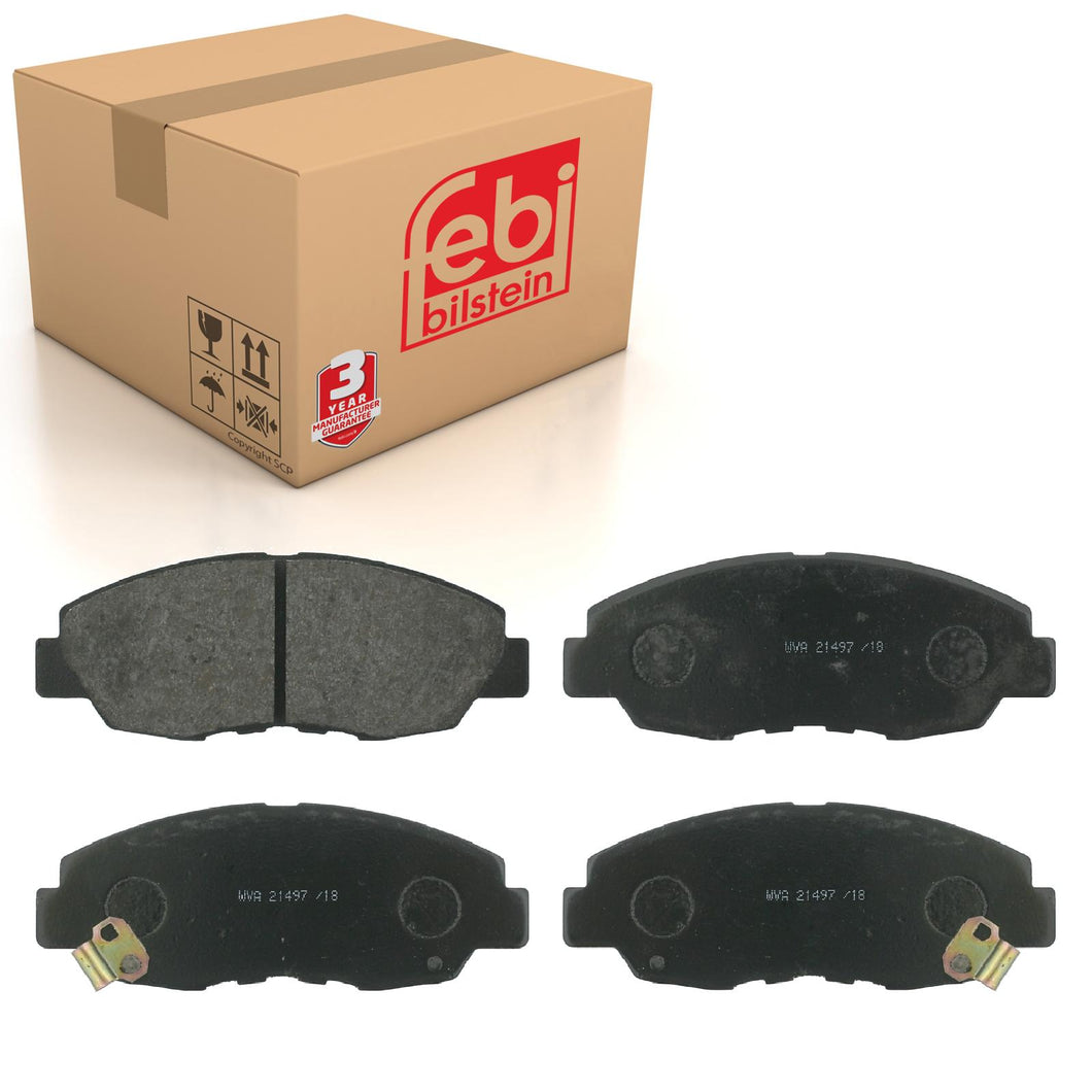 Front Brake Pads Accord Set Kit Fits Honda 45022-SM4-A01 Febi 16296