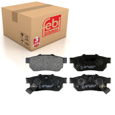 Rear Brake Pads Civic Set Kit Fits Honda 43022-SR3-G01 Febi 16301