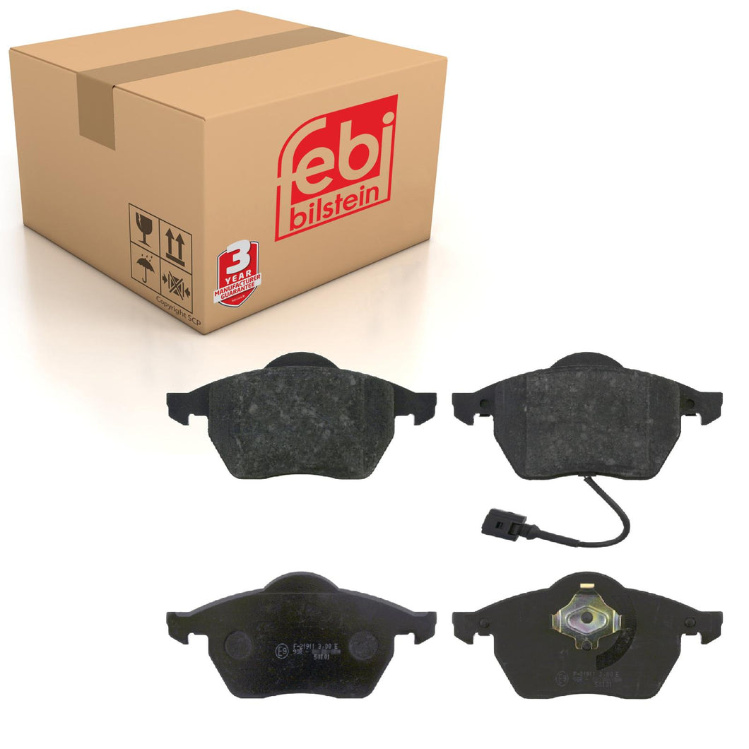 Front Brake Pads Golf Set Kit Fits VW 1J0 698 151 M Febi 16334