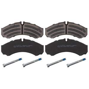 Rear Brake Pads Daily Set Kit Fits Iveco 0 0190 6401 Febi 16348