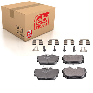 Rear Brake Pads Transporter Set Kit Fits VW T4 7D0 698 451 E Febi 16382