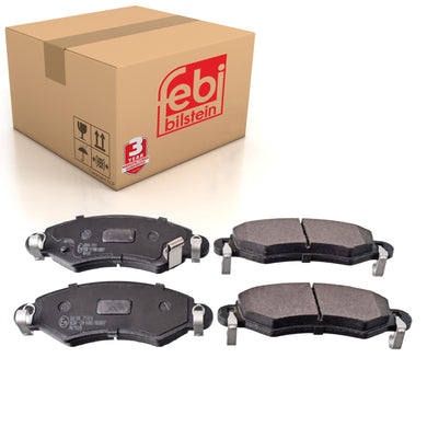 Front Brake Pads Agila Set Kit Fits Vauxhall 16 05 976 Febi 16387