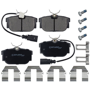 Rear Brake Pads Transporter Set Kit Fits VW T4 7M3 698 451 F Febi 16408