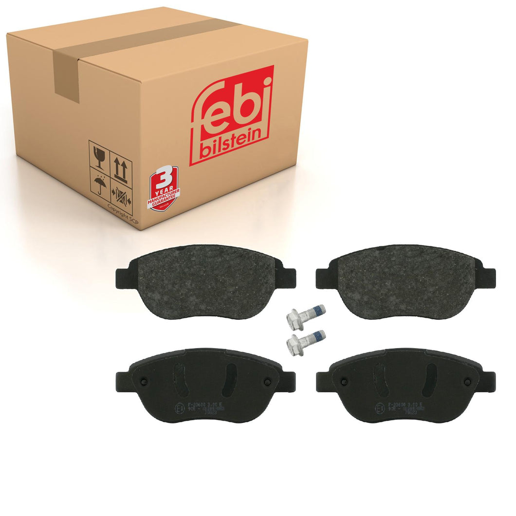 Front Brake Pads Berlingo Set Kit Fits Citroen 4254.71 Febi 16422