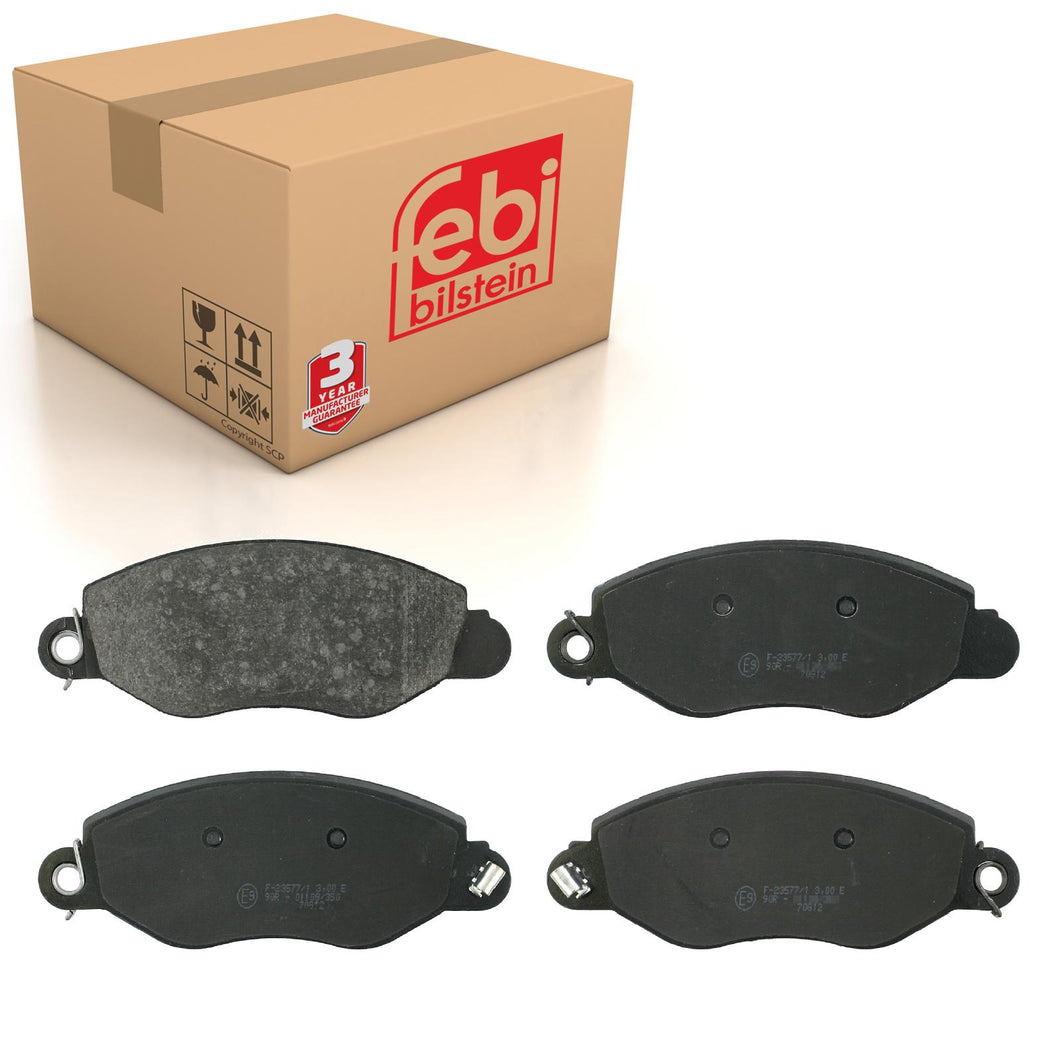 Front Brake Pads Transit Set Kit Fits Ford 1 465 168 Febi 16424