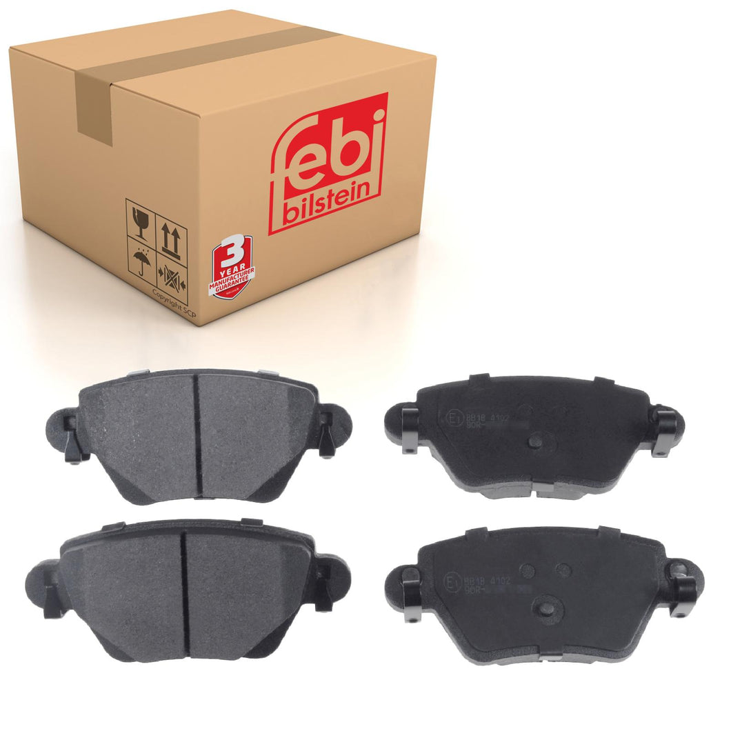 Rear Brake Pads Mondeo Set Kit Fits Ford 1 204 845 Febi 16426