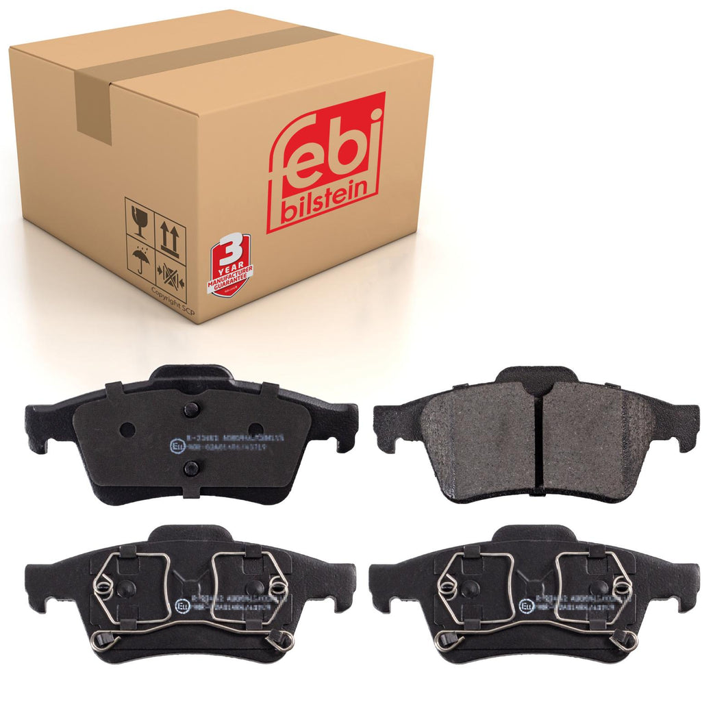 Rear Brake Pads Transit Set Kit Fits Ford 77 01 206 609 Febi 16428