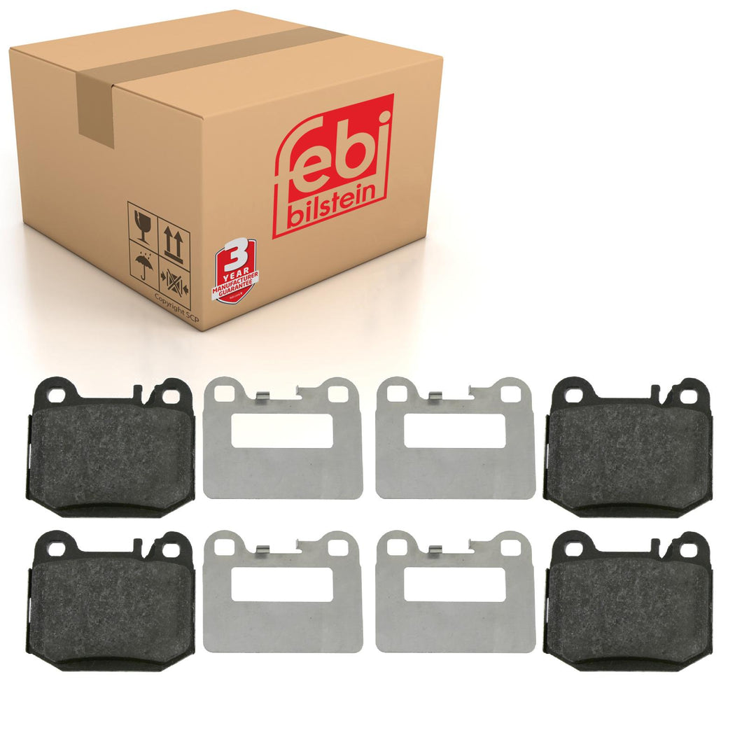 Rear Brake Pads ML Set Kit Fits Mercedes 163 420 11 20 Febi 16437