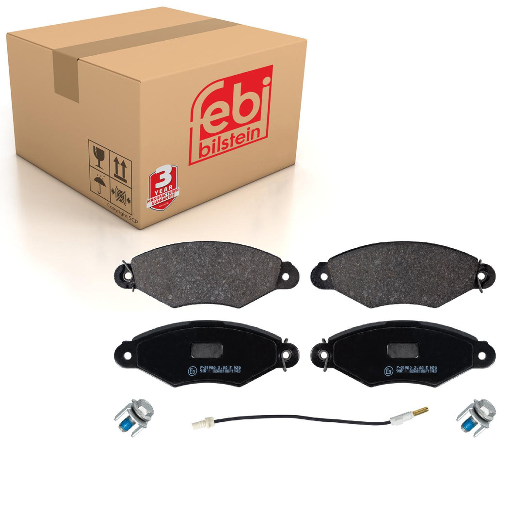 Front Brake Pads Kubistar Set Kit Fits Nissan 77 01 208 142 Febi 16441