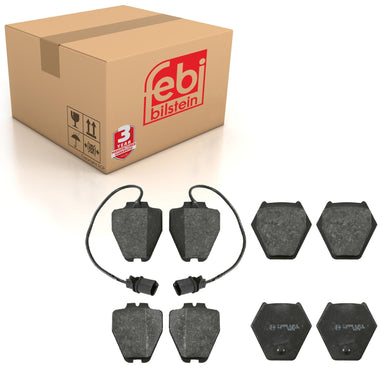 Front Brake Pads Passat Set Kit Fits VW Febi 16456