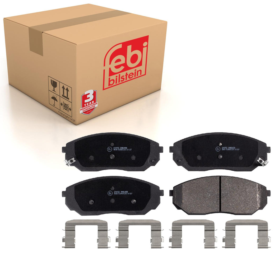 Front Brake Pads Sorento Set Kit Fits Kia 58101-3EE00 Febi 16471