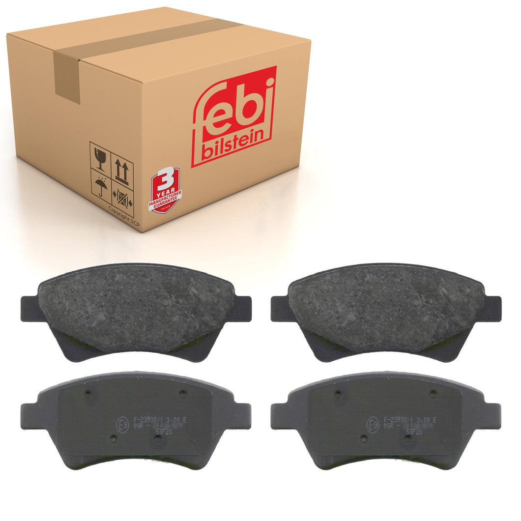 Front Brake Pads Kangoo Set Kit Fits Renault 41 06 012 41R Febi 16477