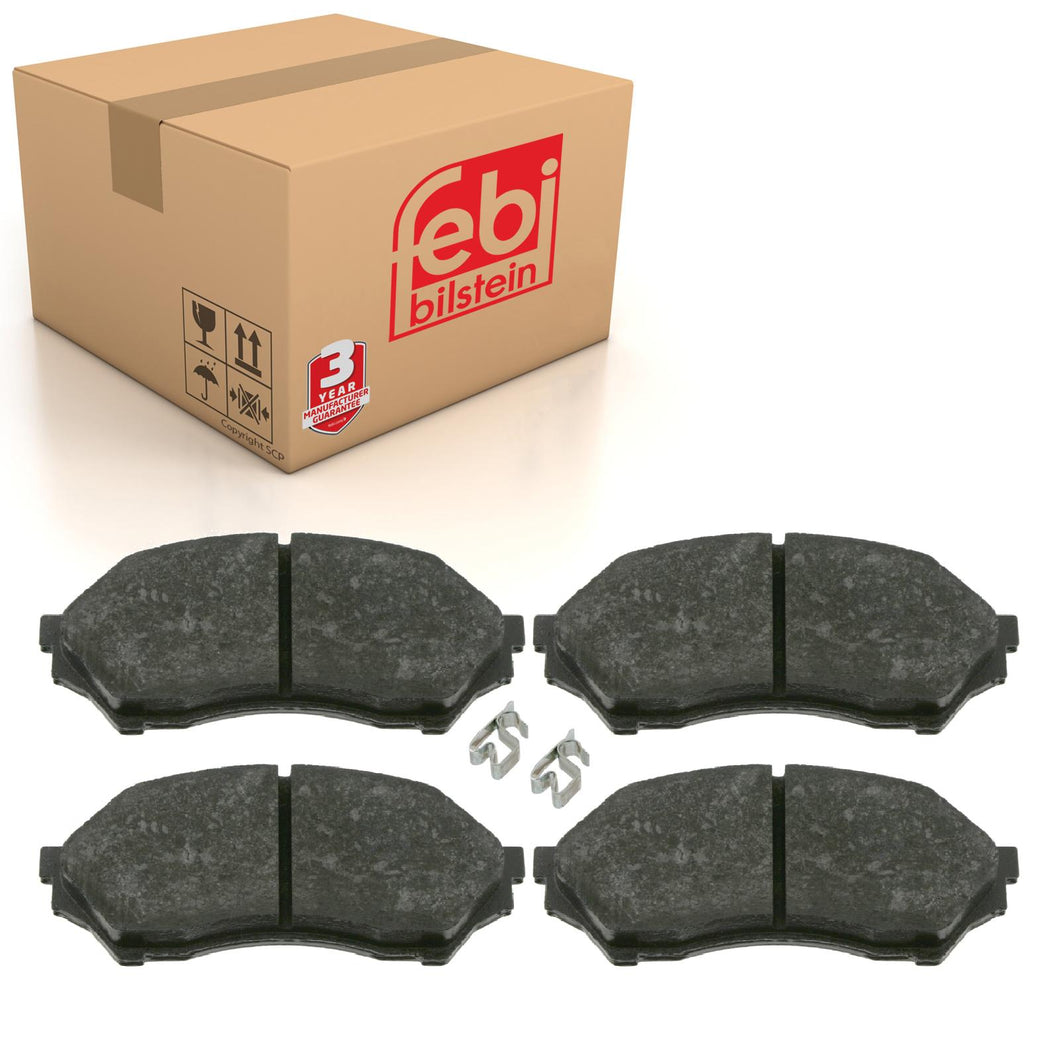 Front Brake Pads 323 Set Kit Fits Mazda BJYM-33-28Z Febi 16498