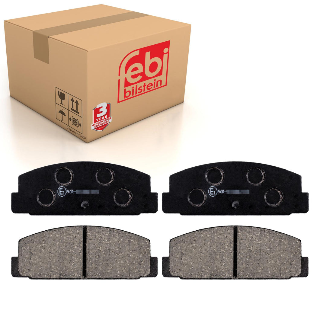 Rear Brake Pads 323 Set Kit Fits Mazda GGYM-26-48ZA Febi 16500
