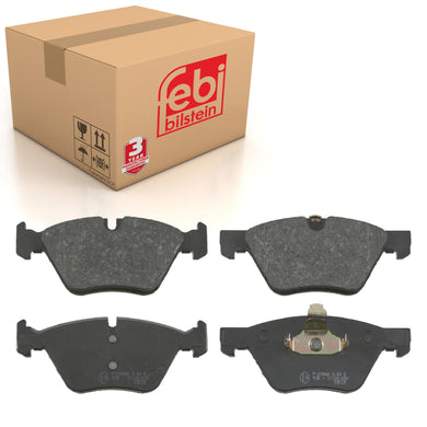 Front Brake Pads 1 Series Set Kit Fits BMW 34 11 6 763 617 Febi 16503