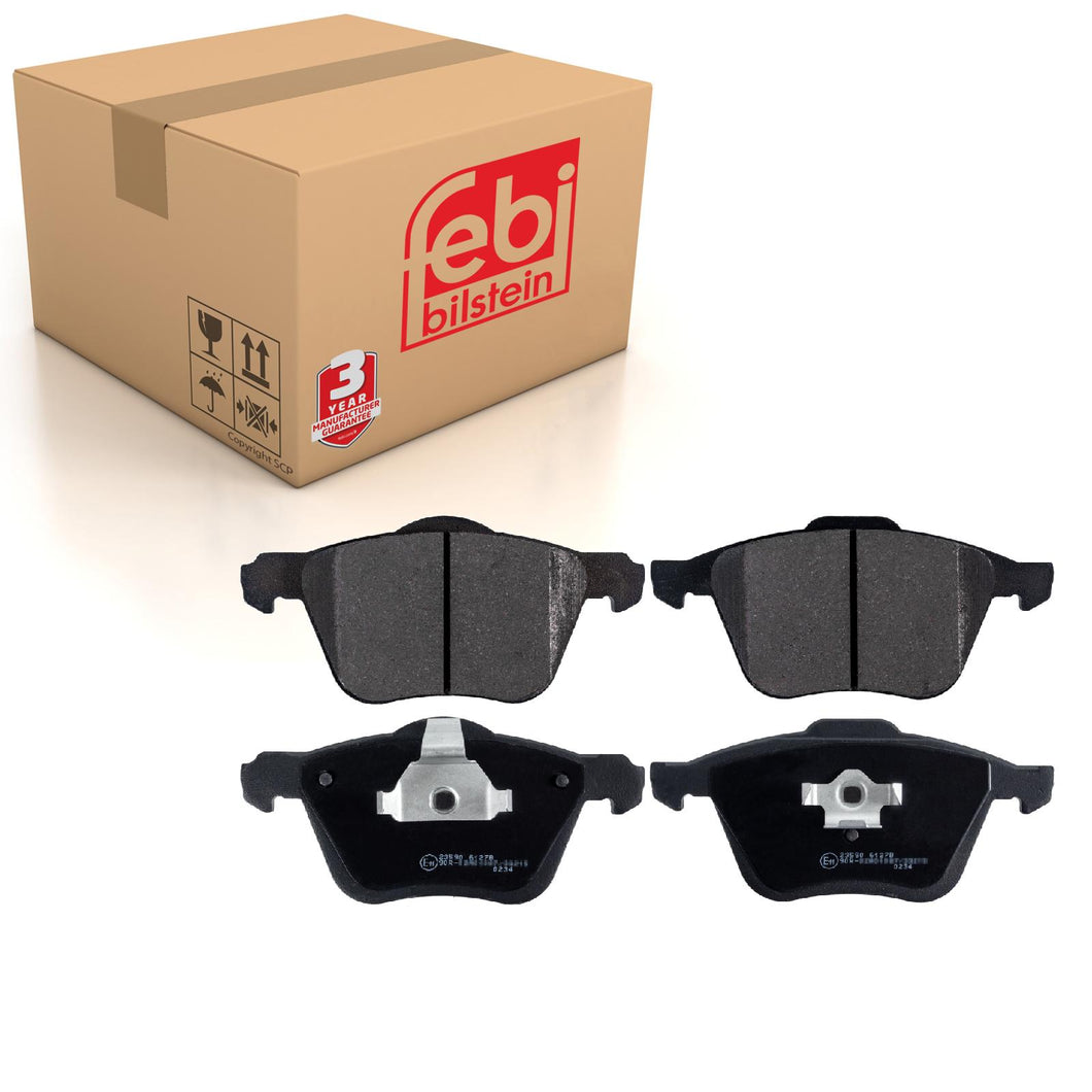 Front Brake Pads Geely Set Kit Fits Volvo 30793265 Febi 16504