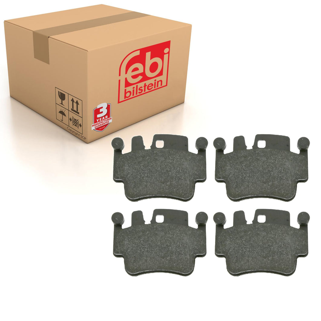Brake Pads 911 Turbo Set Kit Fits Porsche 996 352 949 03 Febi 16522