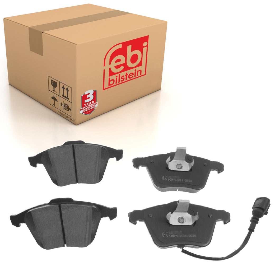 Front Brake Pads Golf Set Kit Fits VW 4motion 1K0 698 151 B Febi 16538