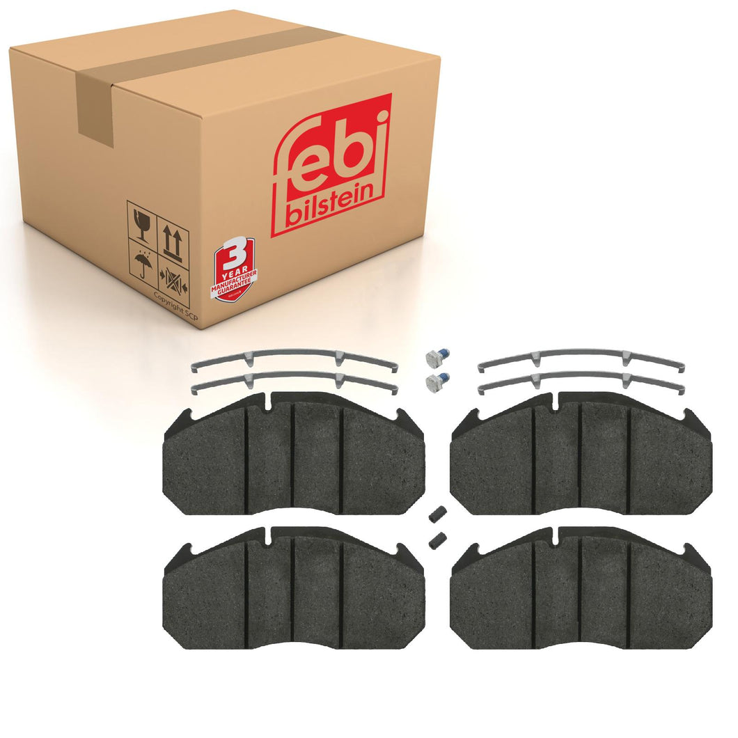 Front Rear Brake Pads Set Kit Fits EVOBUS 002 420 55 20 Febi 16567