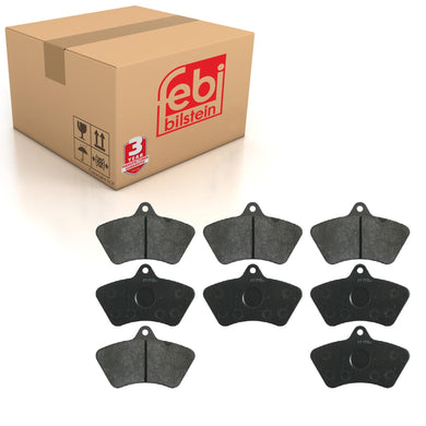 Front Rear Brake Pads Set Kit Fits Setra 8284058203 Febi 16568