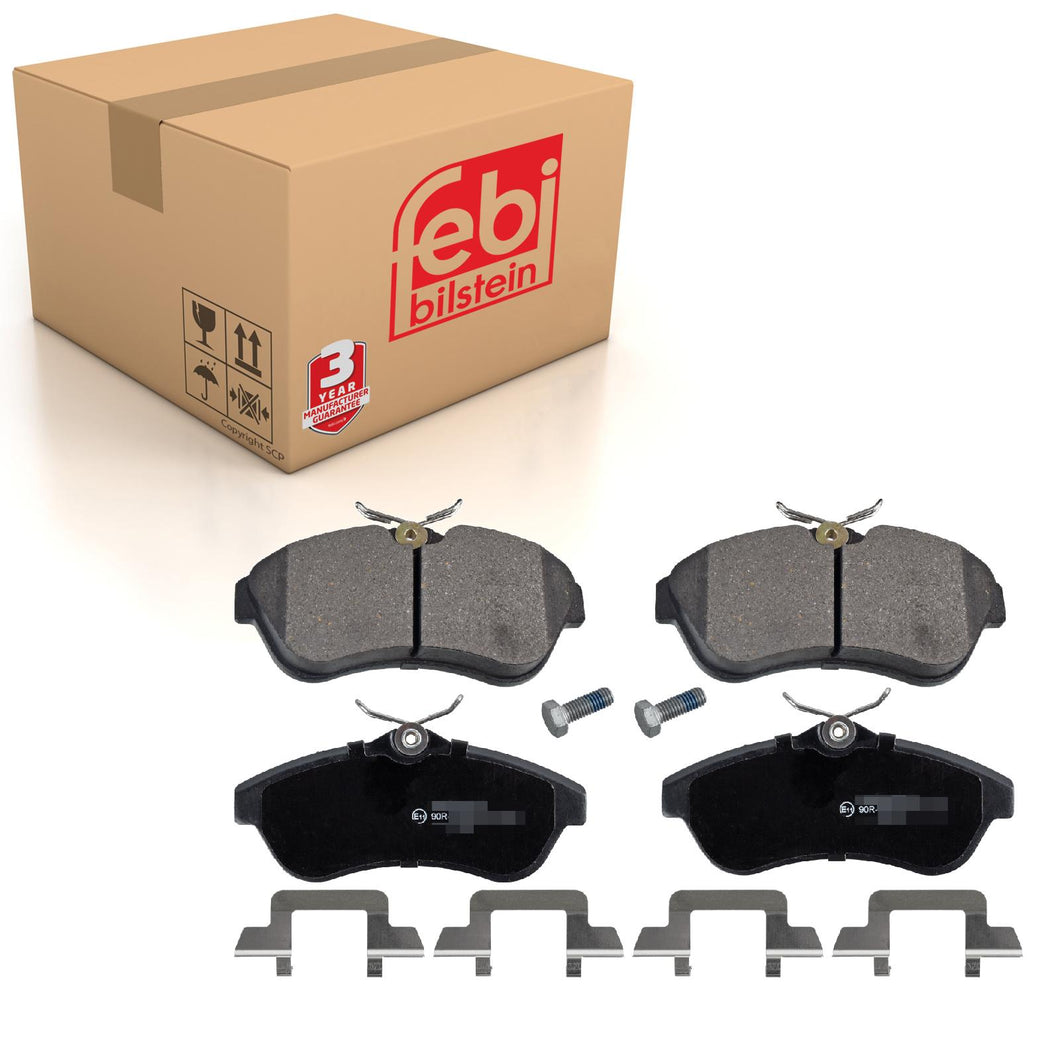 Front Brake Pads C3 Set Kit Fits Citroen 4252.37 Febi 16591