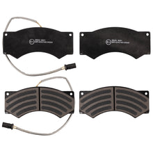 Load image into Gallery viewer, Front Brake Pads TurboZeta Set Kit Fits Iveco 0 0190 6070 Febi 16593